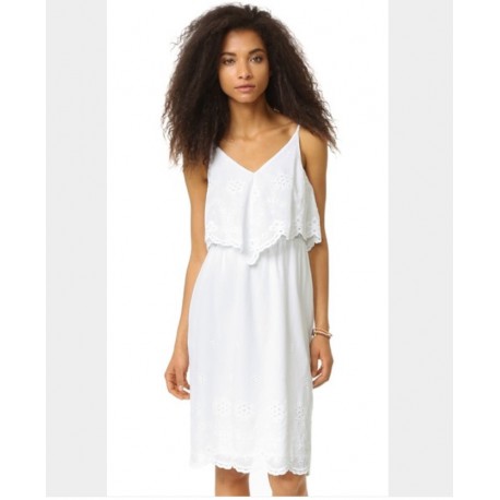 NWT WAYF Handkerchief Overlay Dress WHITE SZ Small SOLD OUT