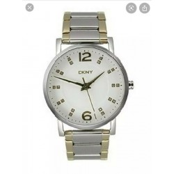 DKNY Women's NY8213 Analog Two Tone Stainless Steel Crystal Collection Watch