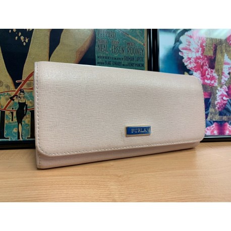 FURLA BABYLON BIFOLD Moonstone LEATHER WALLET